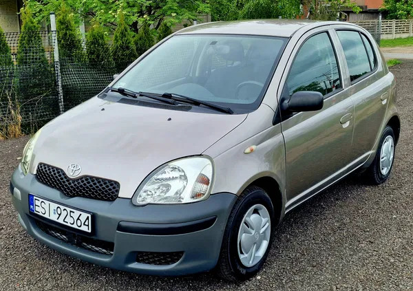 toyota łódzkie Toyota Yaris cena 9900 przebieg: 80000, rok produkcji 2004 z Sieradz